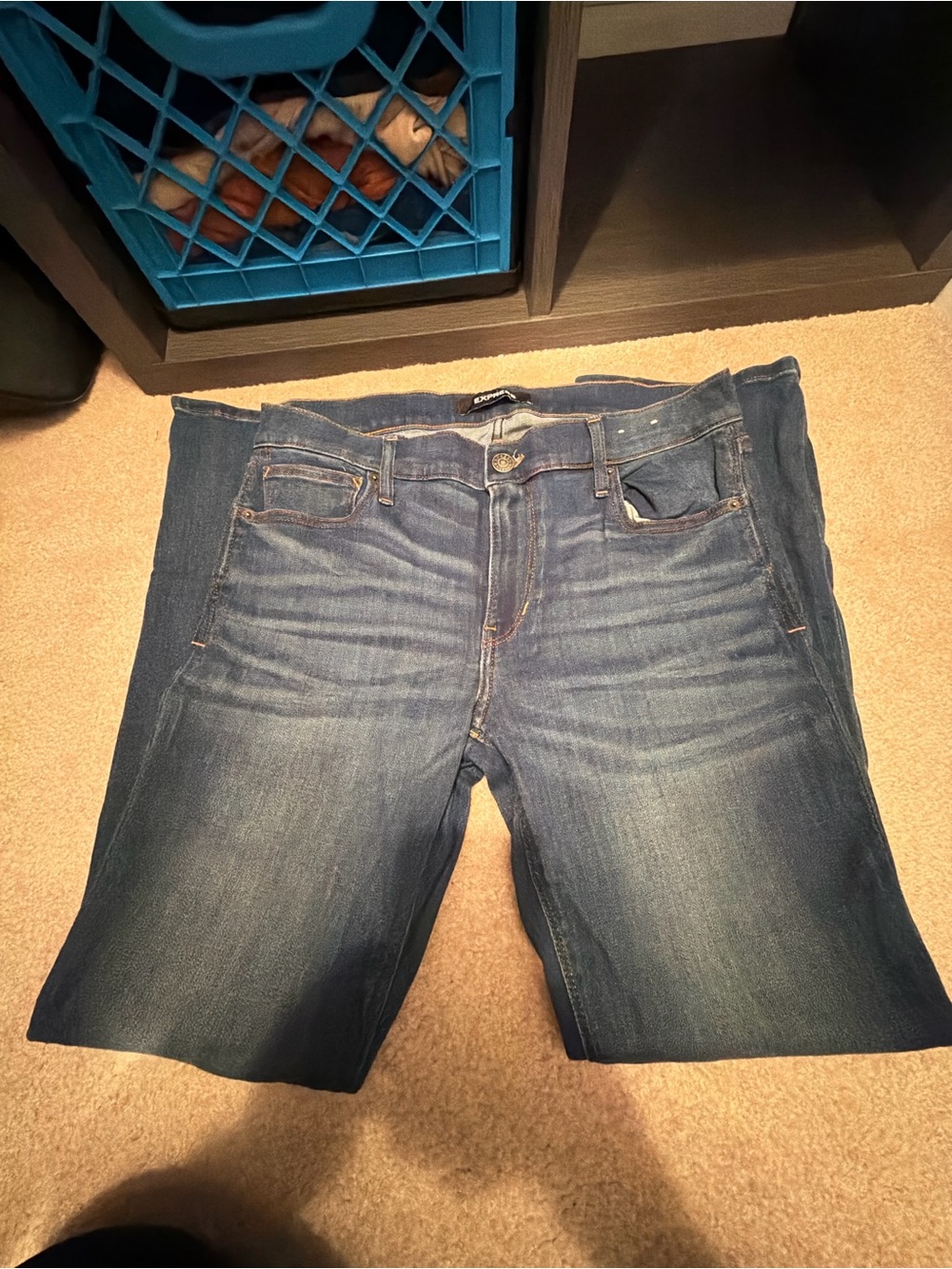 Express Women’s Blue Denim Jeans